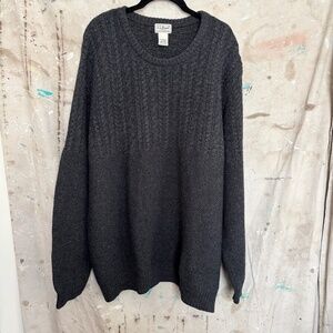 LL Bean Classic Lambswool Pullover Sweater